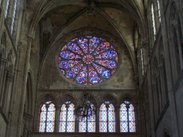 Interior de la Catedral de Notre Dame de París