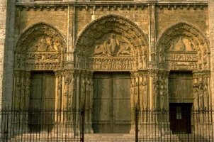 Portada de la Catedral de Chartres