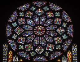 Vidriera de la Catedral de Chartres