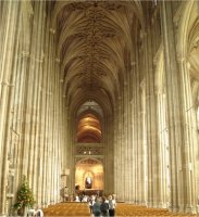 Interior de la Catedral de Canterbury
