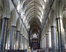Interior Catedral de Salisbury