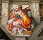 1511 La Sibila L&iacute;bica, Capilla Sixtina, sAN Pedro, Vaticano [Detalle]