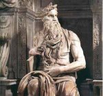 1515 Moises, mármol, 235 cm., San Pietro in Vincoli, Roma [Detalle]