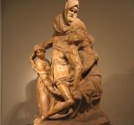 h.1550  Pirdad, mármol, 226 cm., Museo dell'Opera del Duomo, Florencia [Detalle]