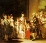 Familia de Carlos IV, 1800-1801, óleo sobre lienzo, 280 x 336 cm., Museo del prado, Madrid [Detalle]