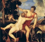 1554 Venus y Adonis [Detalle]