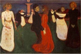 Munch, La danza de la vida, 1899-1900