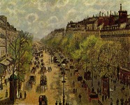 Camille Pissarro, Boulevar de Montmartre, 1897