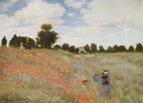 Claude Monet, Campo floreciendo en Argenteuil, 1873