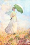 Claude Monet, Dama con parasol, 1886