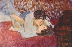 Heri de Toulouse Lautrec, El beso, 1892