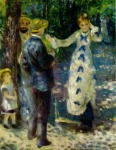 Pierre Auguste Renoir, El columpio, 1876