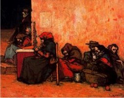 Isidre Nonell, Esperando la sopa, 1894