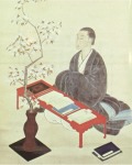 Autorretrato de Motoori Norinaga (1730-1801)