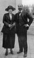 Foto del día de la boda de Joaquim Mir y María Estalella, 17 agosto de 1921