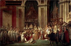 DAVID, Jacques-Louis,  Coronación de Napoleón y Josefina, 1805-07