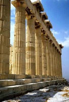 Detalle del Partenón de Atenas