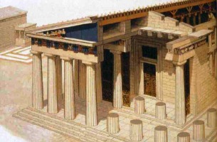 Reconstrucción digital del Partenón de Atenas
