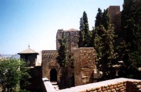 Vista de la Alcazaba