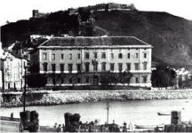 Imagen del palacio antes de que se quemara