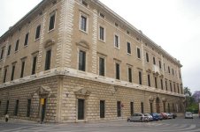 Exterior del Palacio de la Aduana de Málaga
