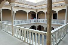 Patio del Museo Picasso de M&aacute;laga