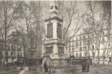 Plaza de la Merced de M&aacute;laga, a&ntilde;os 30