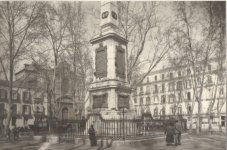 Plaza de la Merced de Málaga, años 30