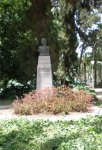 Monumento en el Parque de Málaga a Rubén Darío