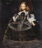 Diego Velázquez, ‘Retrato de la infanta Margarita’ (hacia 1660), Madrid.