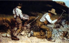Gustave Courbet, Los picapedreros