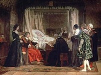 El testamento de Isabel la Católica, 1824, de Eduardo Rosales