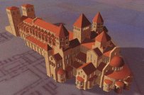 Reconstrucción del monasterio del Cluny