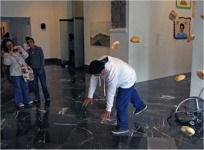 C&eacute;sar L&oacute;pez"El futuro nos alcanz&oacute;". Instalaci&oacute;n