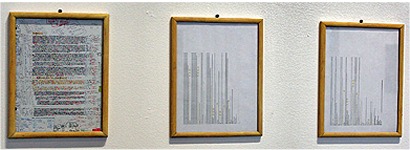 Adriana Paulina Mart&iacute;nez, ‘Pobreza’, impresi&oacute;n intervenida, 11&deg; Encuentro Estatal Arte Contempor&aacute;neo