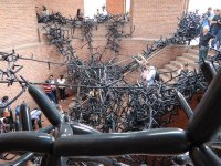 "Micelio", un performance colectivo de Jorge Restrepo, Centro Cultural Cali, Colombia, 2013