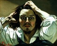 Gustave Courbet. "Autorretrato'. 1841