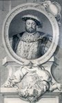 Houbraken basado en la pintura de Holben. ‘Enrique VIII, Rey de Inglaterra’, 1750