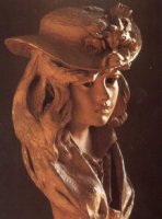 RODIN, Auguste, ‘La joven con sombrero de flores’ (h.1865)