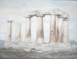 Chema Cobo, Hollow, 2009 &Oacute;leo sobre lienzo 240 x 328 cm.