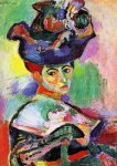 Matisse "Mujer con sombrero" 1905