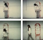 Ana Mendieta, Film stills from Untitled (Blood Sign #1), 1974 Super 8 silent, color film&copy; The Estate of Ana Mendieta Collection Courtesy Galerie Lelong, New York