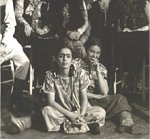 Ana Mendieta, disfrazada de Frida Kahlo, marzo de 1979. Fotograf&iacute;a: Mary Beth Edelson