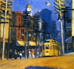 1916 'Yonkers', &oacute;leo sobre lienzo, 61'6 x 74 cm., Whitney Museum de Nueva York [Detalle]