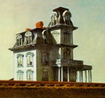 1925 Edward Hopper, 'Casa junto a la v&iacute;a del tren', &oacute;leo sobre lienzo, 61 x 73'7 cm., The Museum of Modern Art de Nueva York [Detalle]