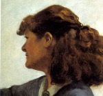 1936 'Jo pintando', &oacute;leo sobre lienzo, 45'7 x 40'6 cm., Whitney Museum de Nueva York [Detalle]