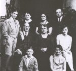 Frida con su familia. 7 de enero de 1926. Fotograf&iacute;a de Guillermo Kahlo