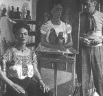 Frida con su  amante, el fot&oacute;grafo Nicklas Muray, hacia 1939-40