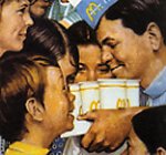 1972, Anuncio para los restaurantes McDonald's, Oak Brok, IL, McDonald's Corporation [Detalle]