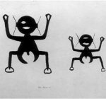 Piero Manzoni, Sin tit&uacute;lo 1957, &oacute;leo sobre tela (50 x 70 cm.)